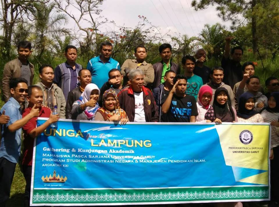 Gathering & Kunjungan ke Pascasarjana Universitas Bandar Lampung