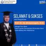 Selamat dan Sukses atas Pengukuhan Prof. Dr. Hj. Mulyaningsih, M. Si.